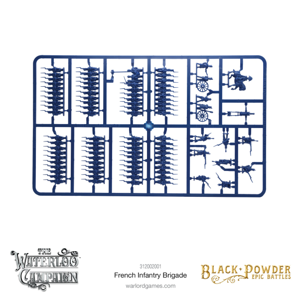 Epic Battles - Black Powder: Waterloo - French Infantry Brigade